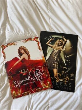 Taylor Swift Tour Speak Now & Fearless Tour Books